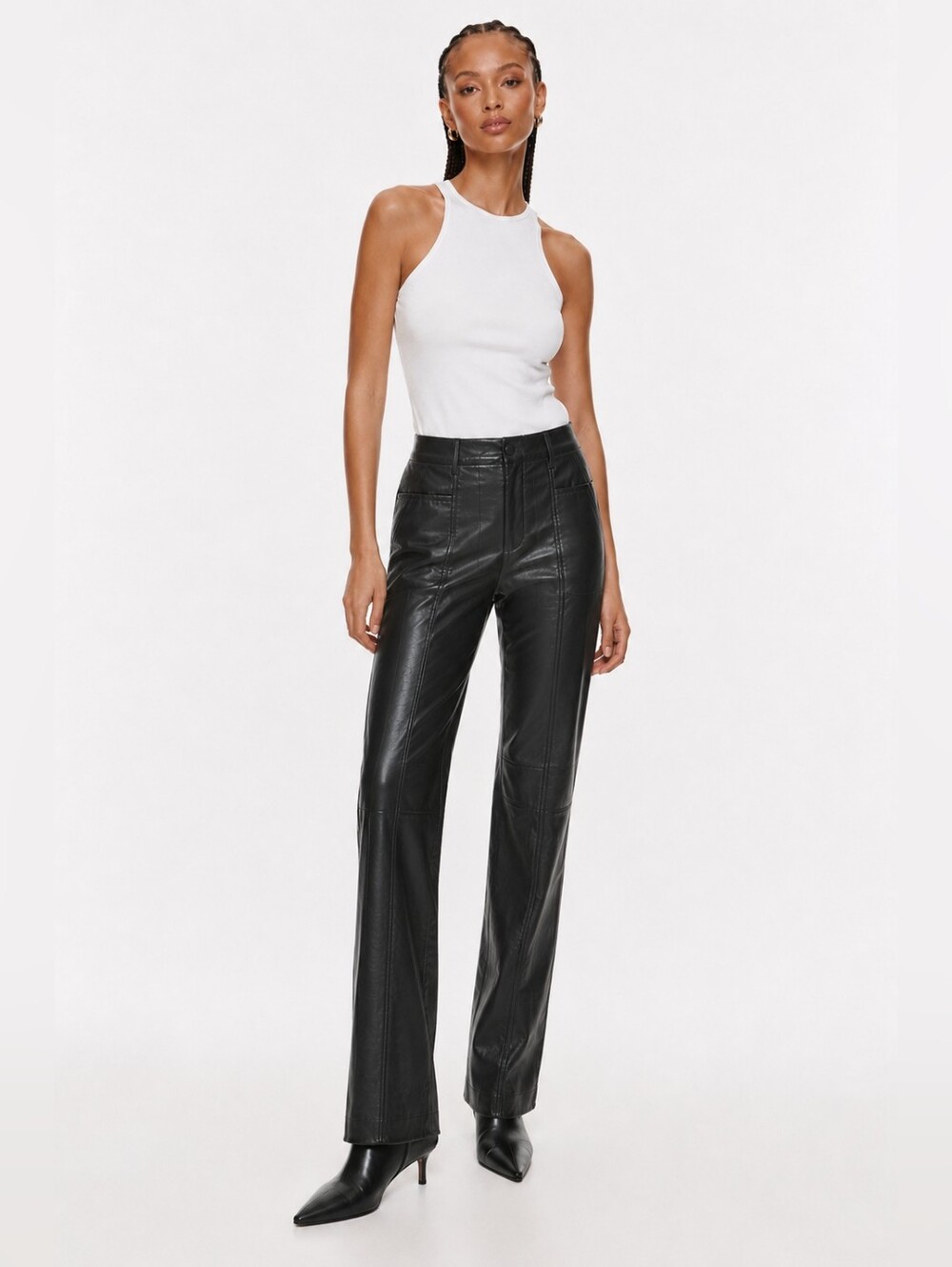 Wilfred (Aritzia) Faux Leather Trousers